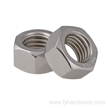 A2 A4 stainless steel din934 hex nut